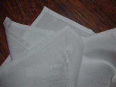 pouchette giro inglese 100% cotone 80/2 doppio ritorto bianca