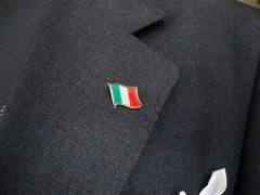 spilla da giacca BANDIERA ITALIANA