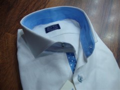 camicia cotone 70% e lino 30%