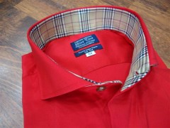 camicia popeline elasticizzato 100/2 doppio ritorto