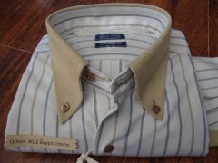 camicia oxford 100% cotone doppio ritorto 230rg.