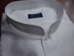 camicia cotone 70% lino 30%,collo "GURU"